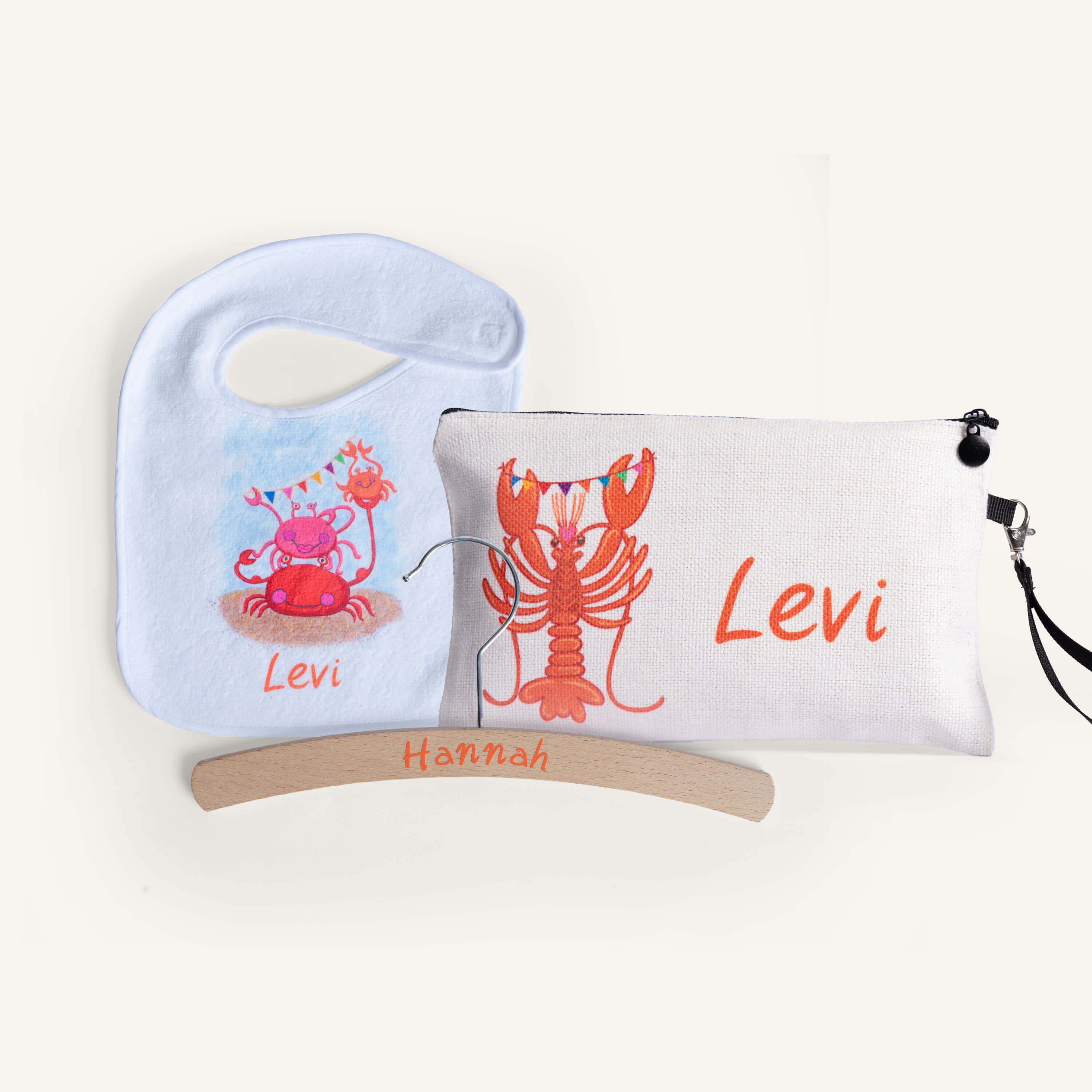 Brievenbus kraampakket Zee-eiland thema