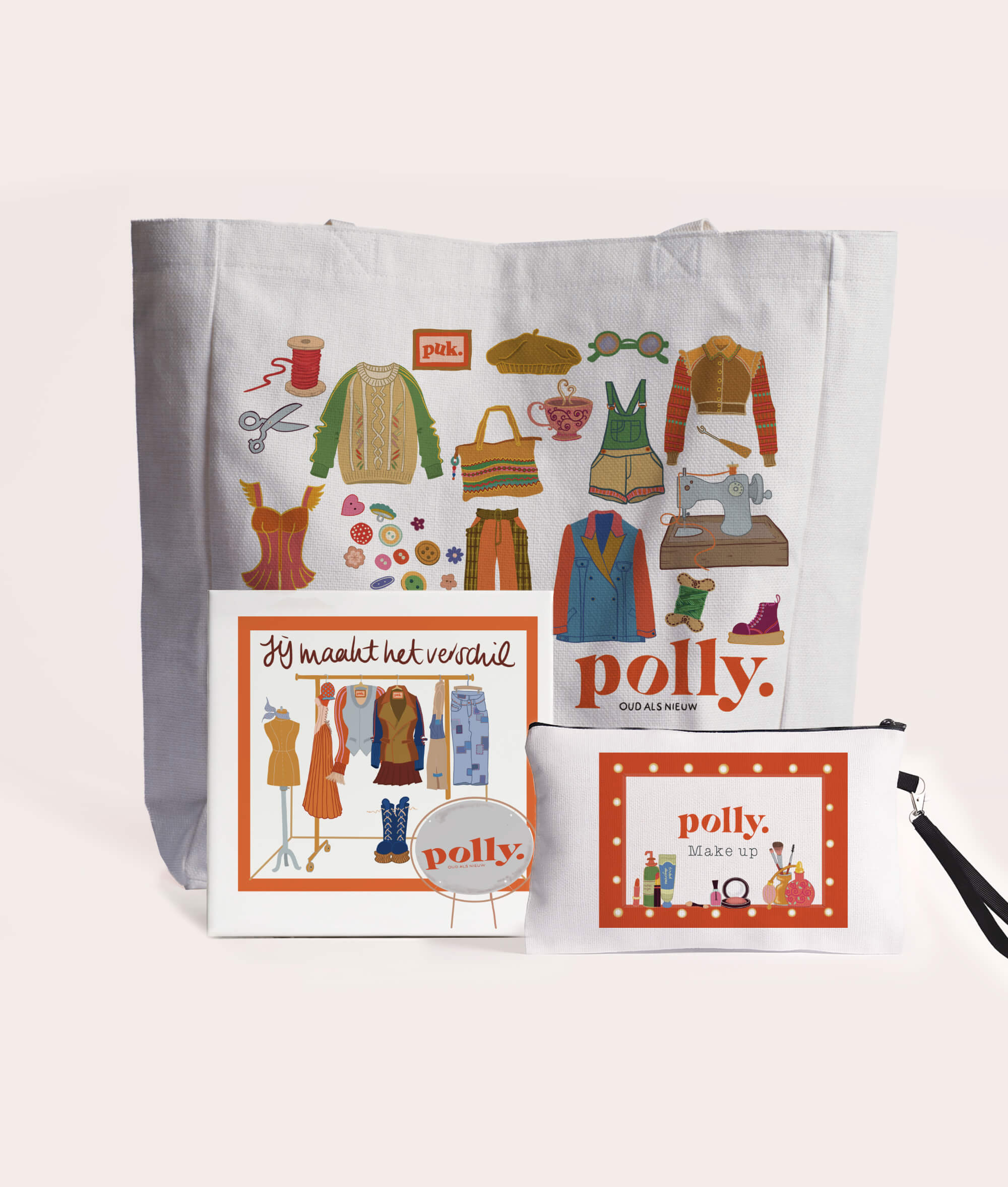 Voor bedrijven Polly gepersonaliseerde producten